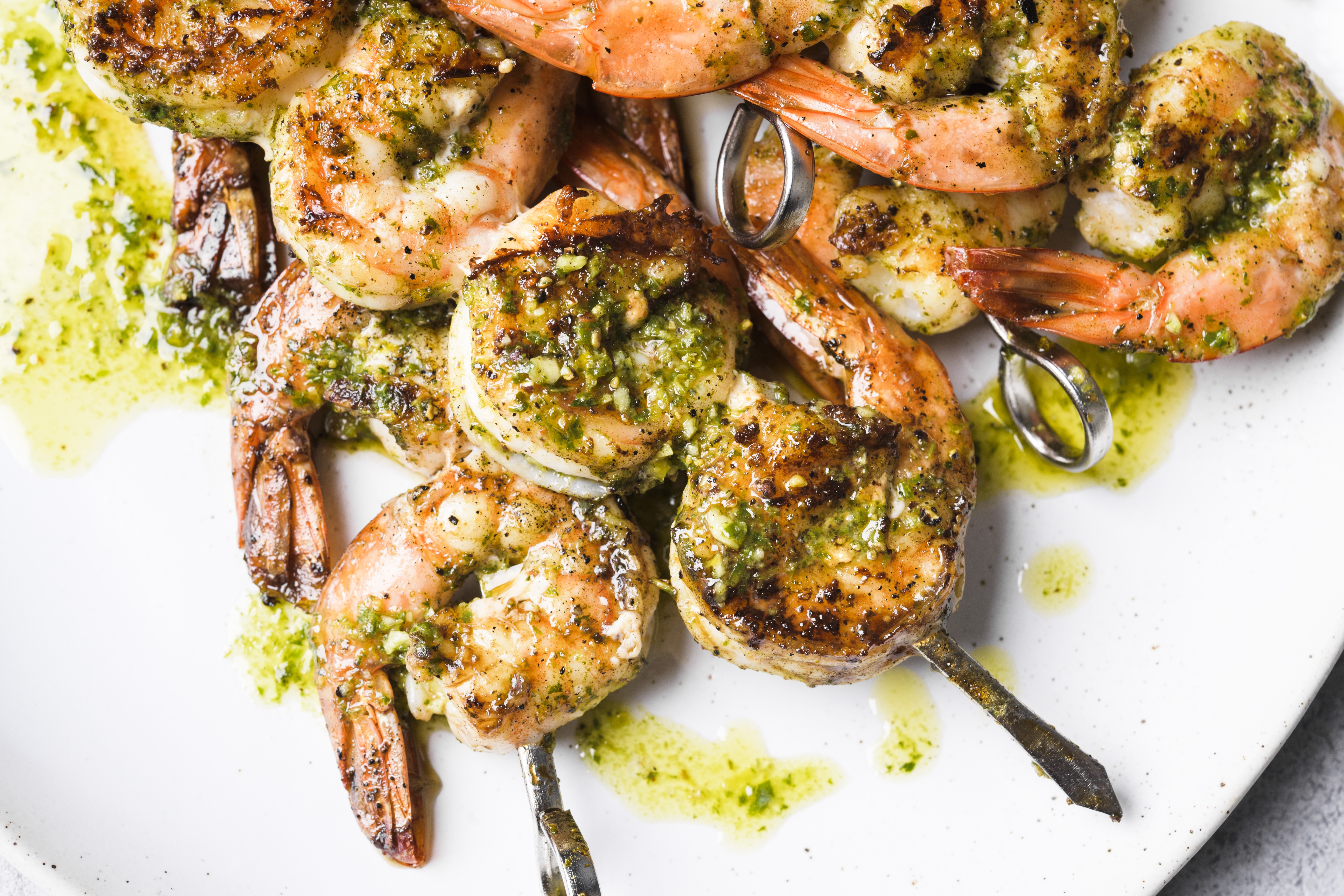 Garlic Herb Smoked Shrimp - Grill Nation- Recipes