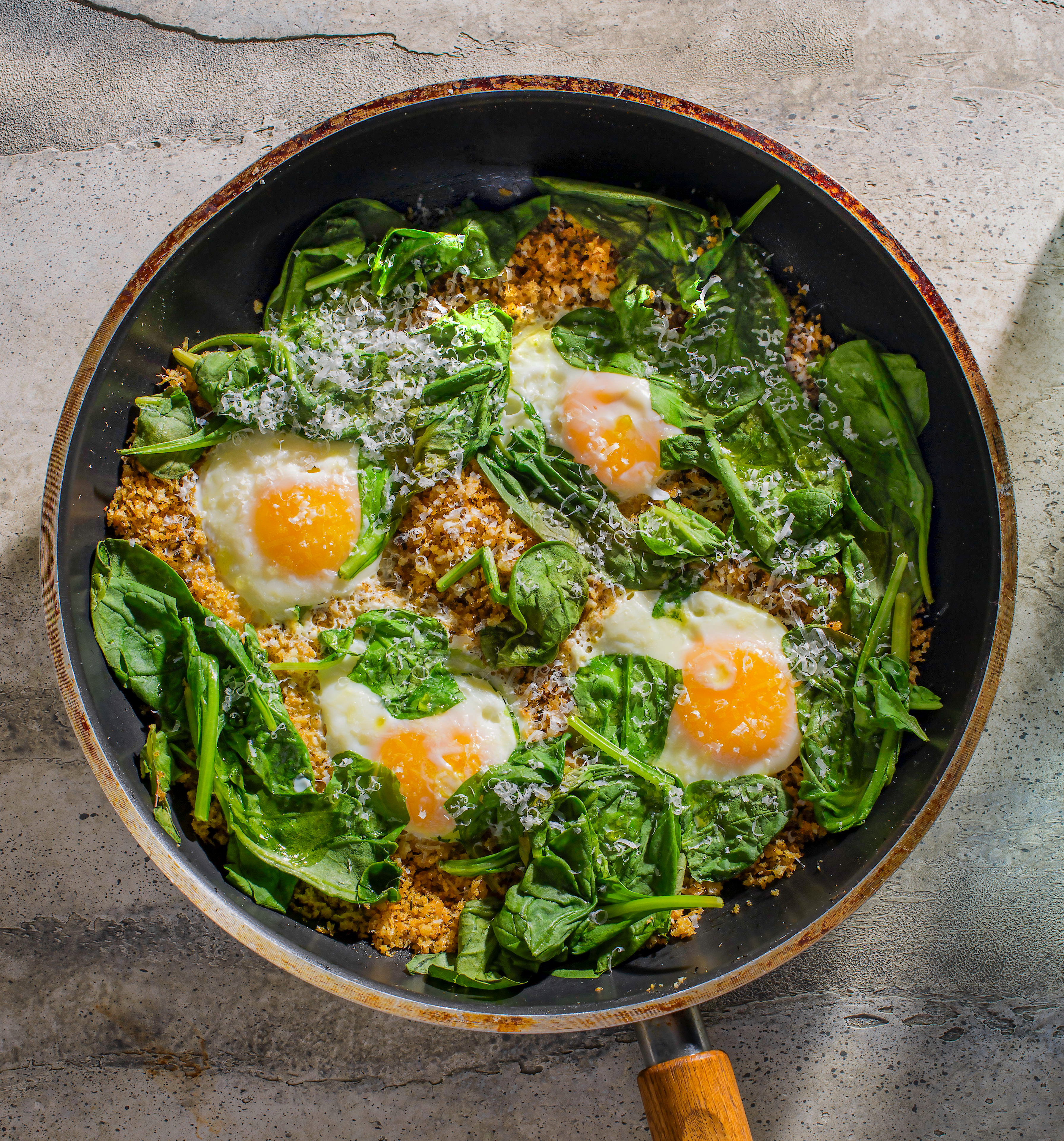 Crispy Parmesan Eggs Recipe - NYT Cooking