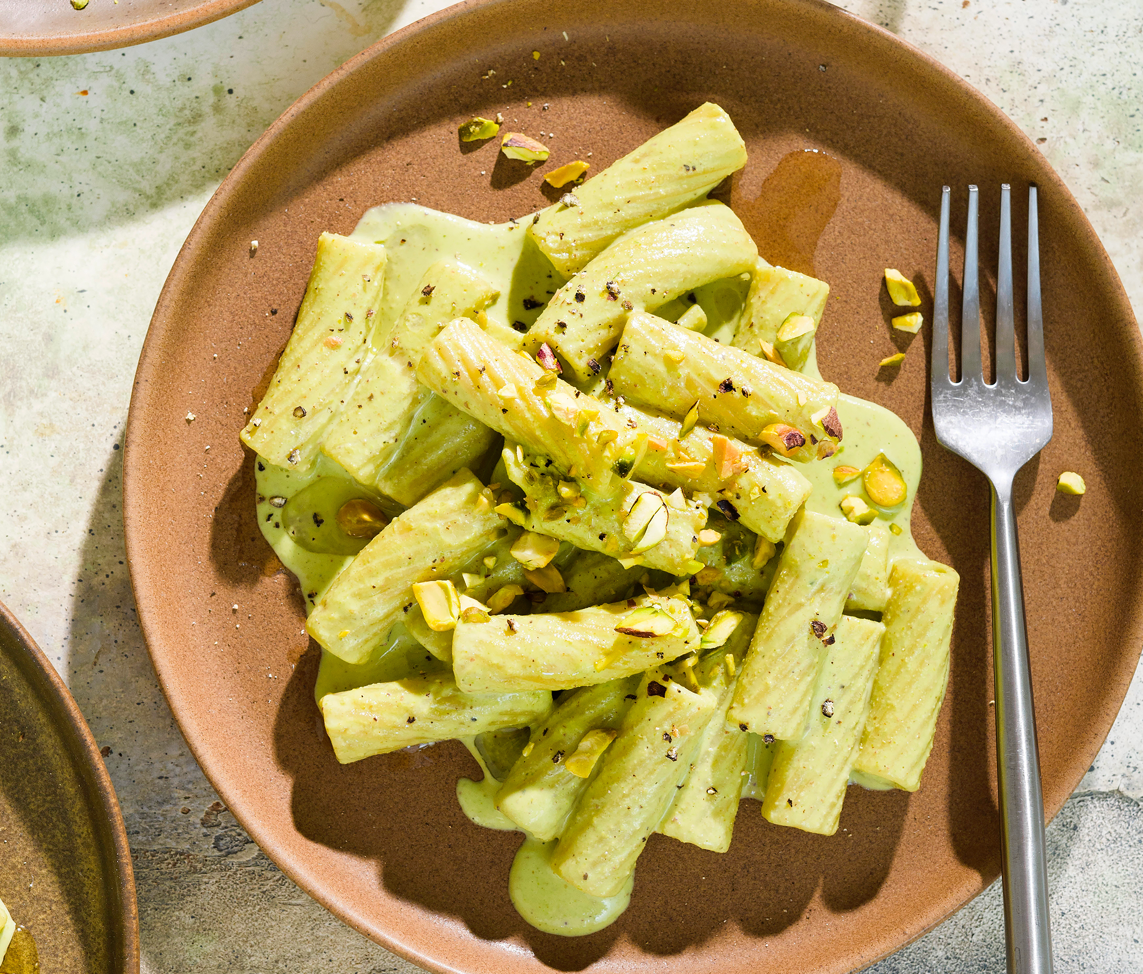 Best Rigatoni with Pistachio, Ricotta and Herb Pesto Recipe - How to Make  Rigatoni with Pistachio, Ricotta and Herb Pesto