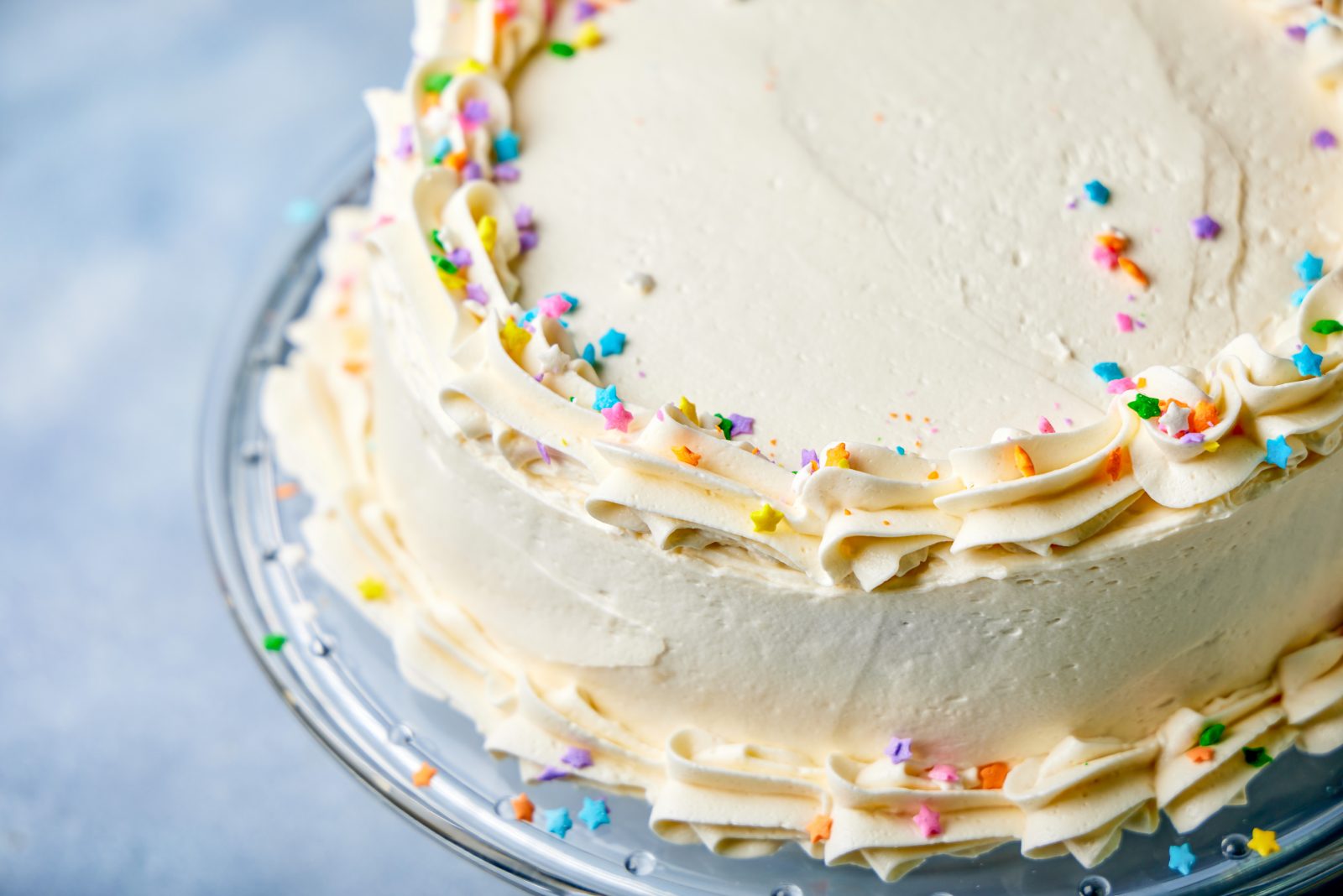 Pistachio Cake with Honey Vanilla Buttercream — Jenny Nicole