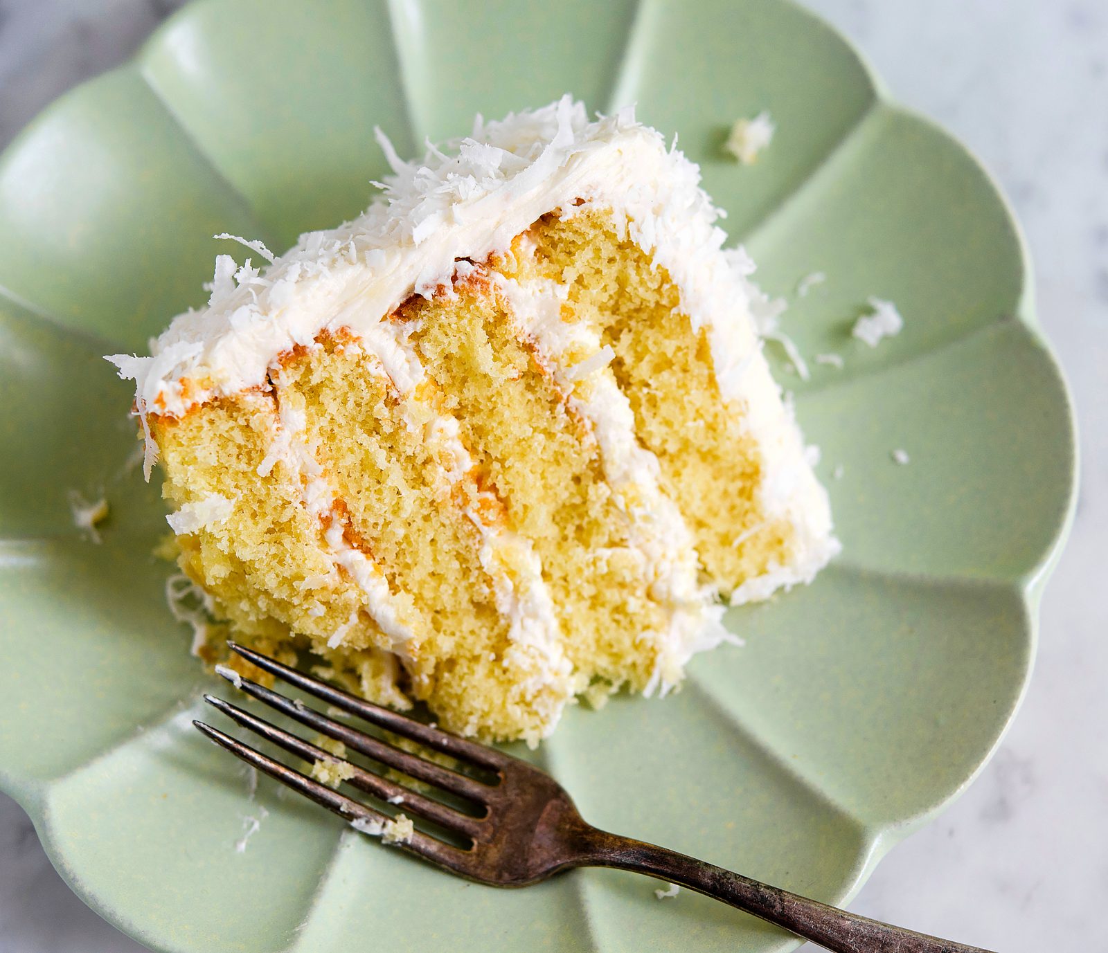 Moist Delicious Coconut Cake - Flavours Of My Kitchen