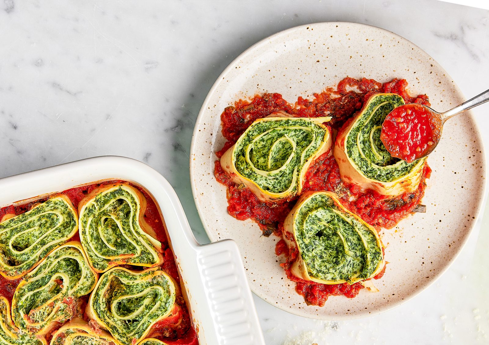 Best Pasta Rotolo with Spinach and Ricotta Recipe