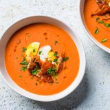 Andalusian Chilled Tomato Bread Soup