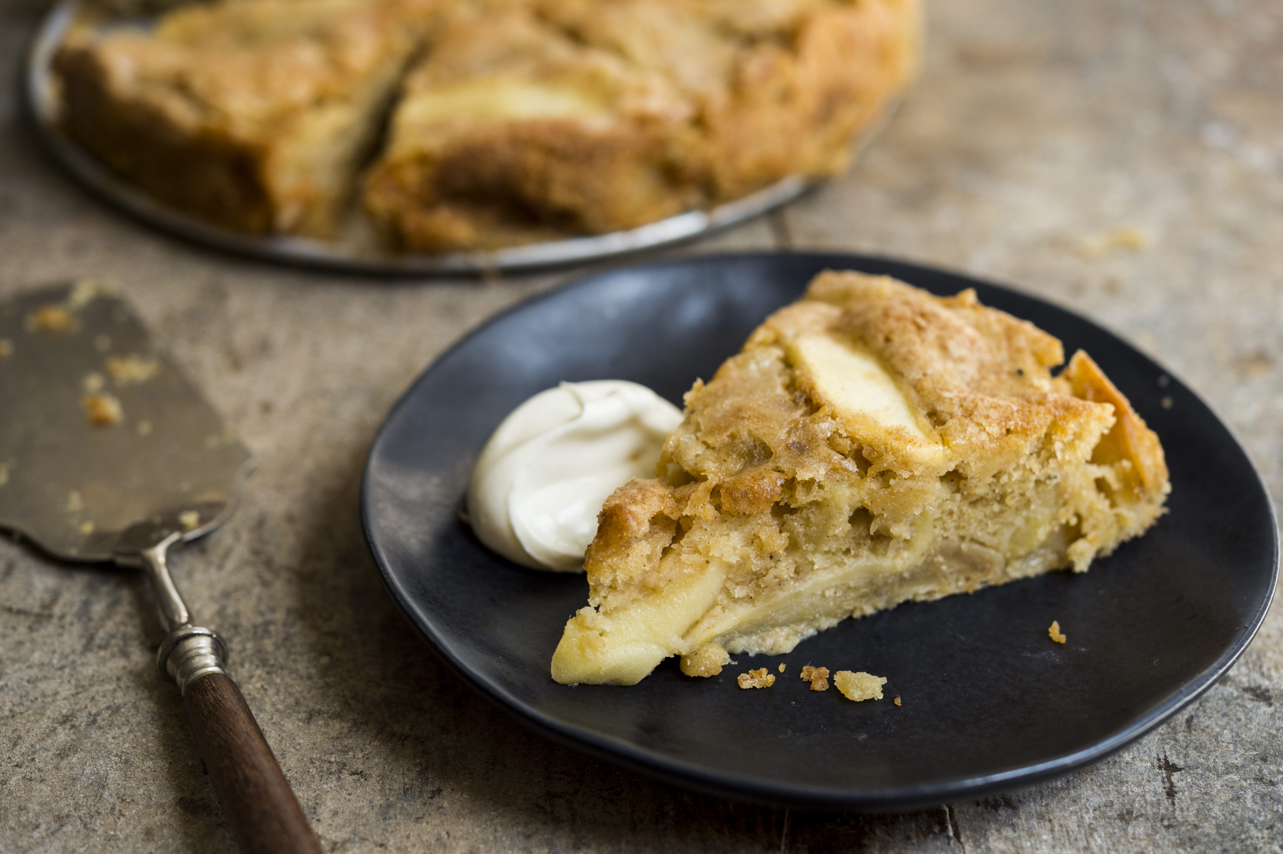 Apple cake with crumble topping | Recipe | Taste Buds magazine